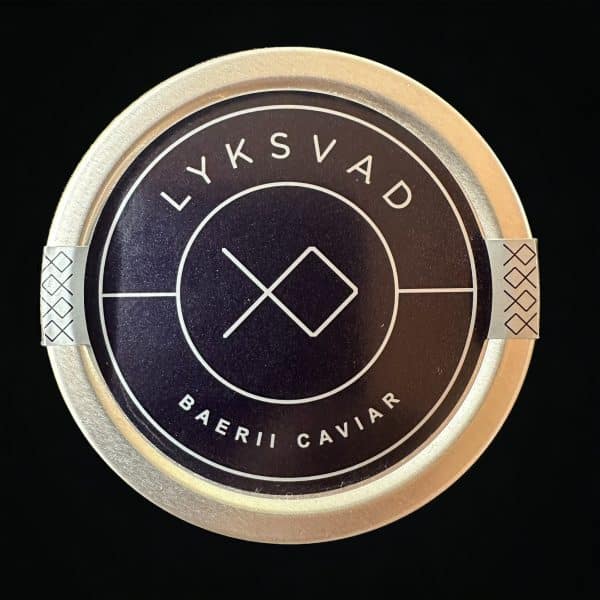 Baerii caviar fra den danske caviar producent Lyksvad
