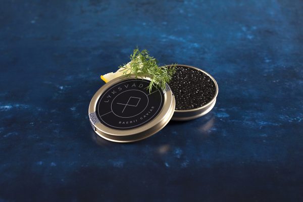 Baerii caviar fra den danske caviar producent Lyksvad - Danmarks eneste caviar producent